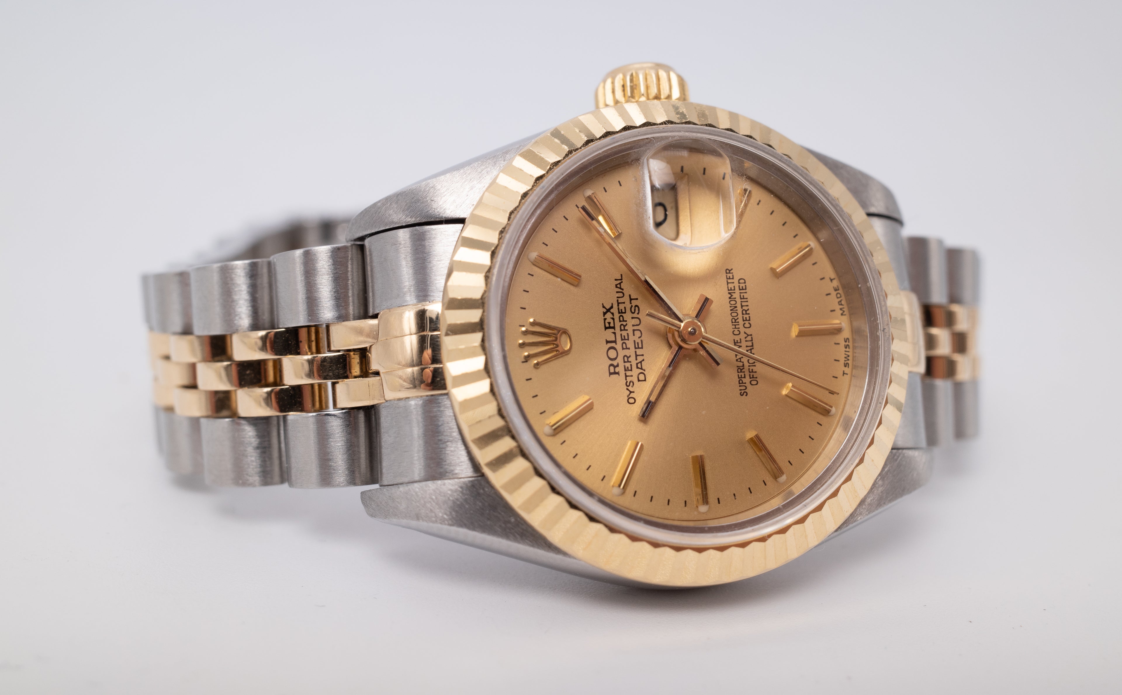 1991 Rolex Datejust 69173 Ladies 26mm Two-Tone Jubilee Watch