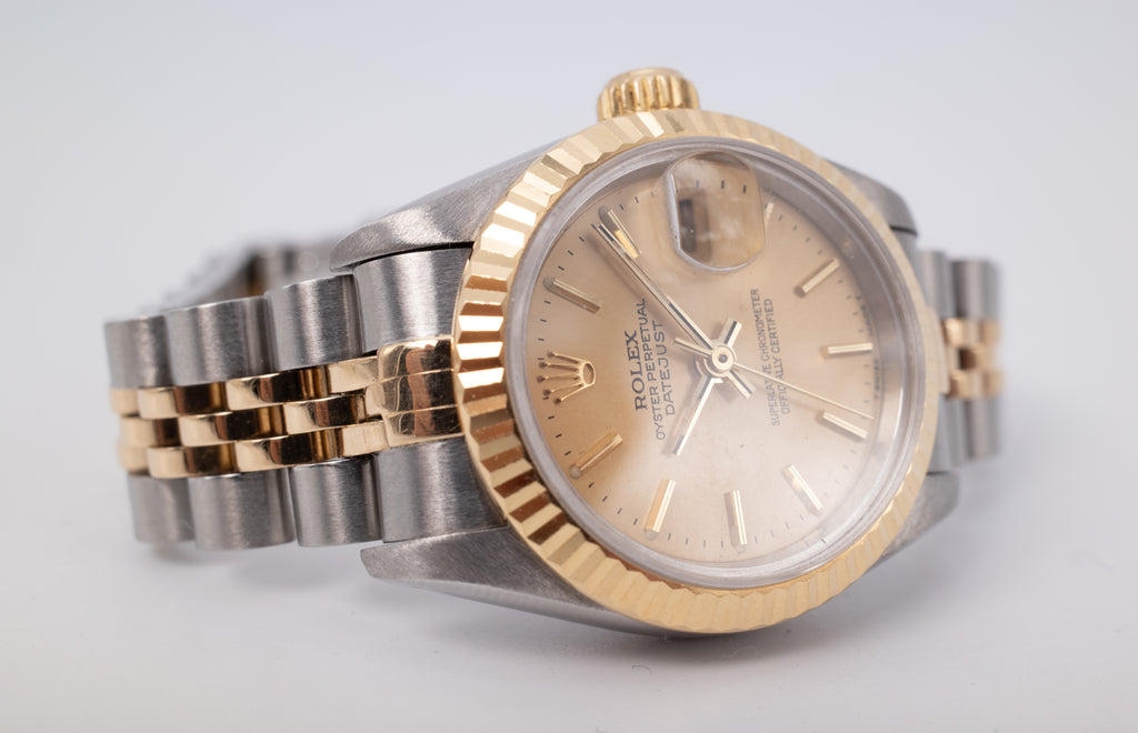 1991 Rolex Datejust 69173 Ladies 26mm Two-Tone Jubilee Watch