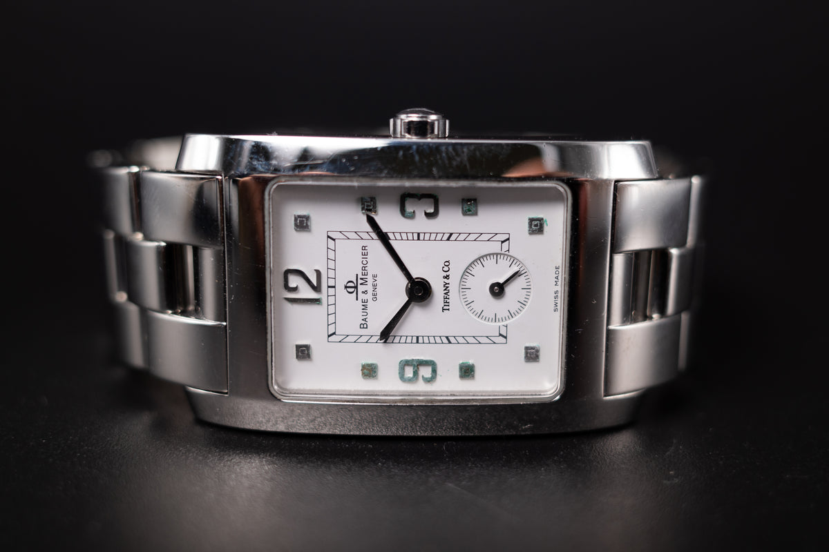 Baume & Mercier Hampton White Unisex Watch Tiffany signed dial - MV045139