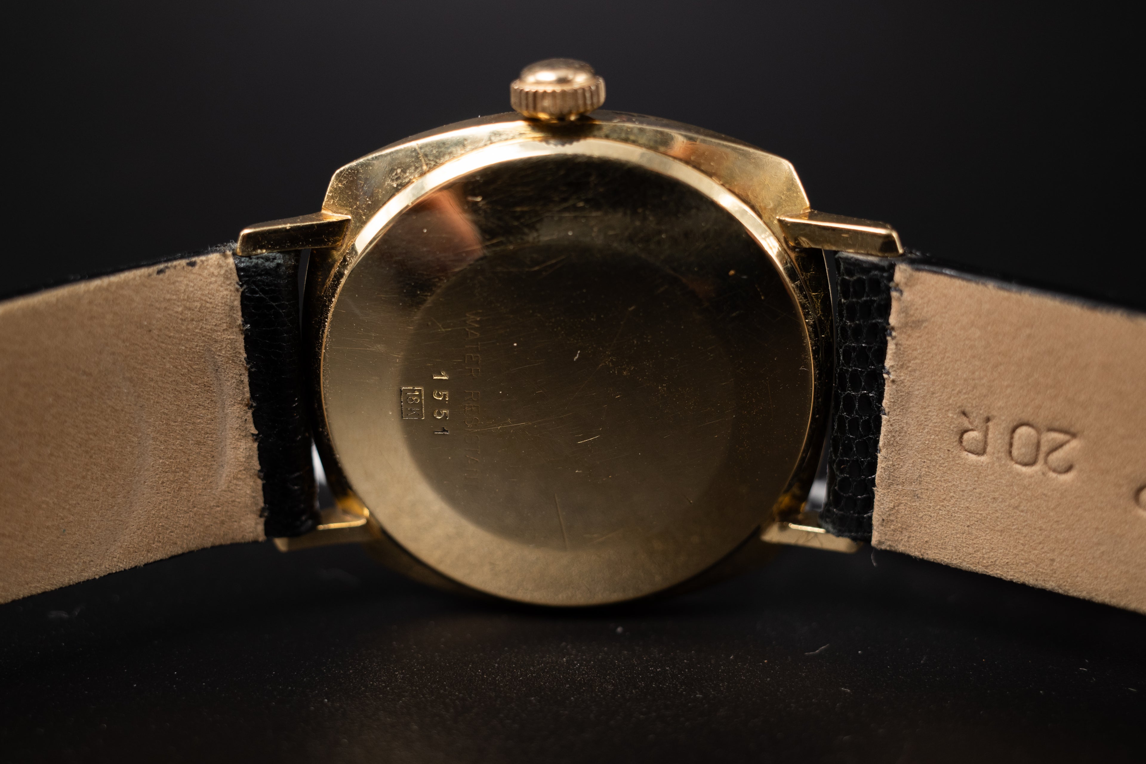 Bucherer 18KYG "OCC" Certified Mens Wrist Watc