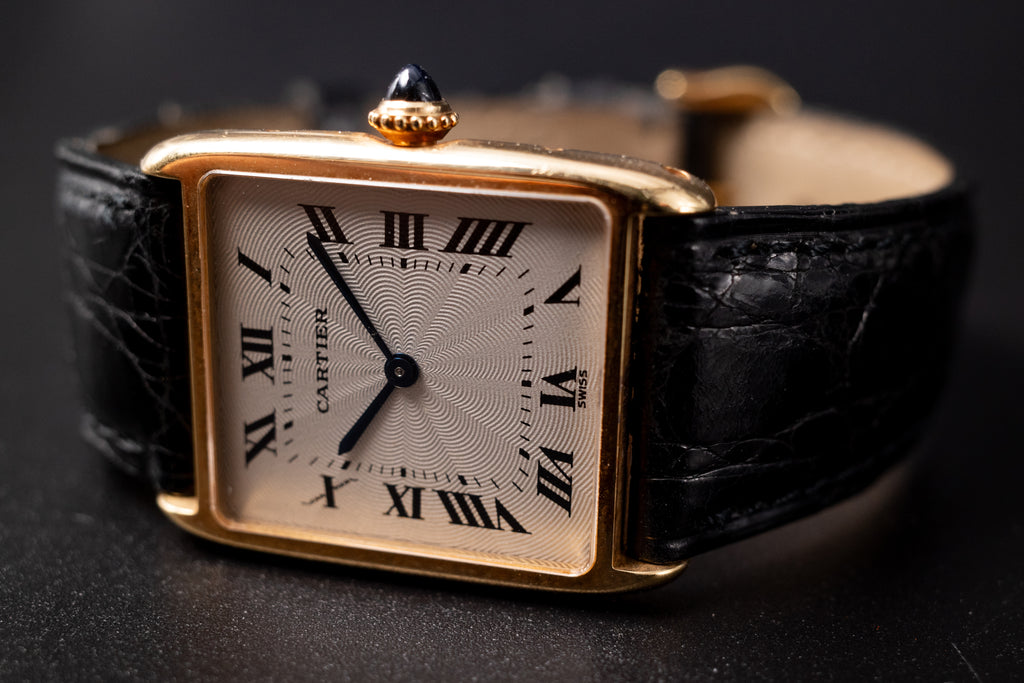 Cartier Tank Arrondie 896041 18KYG Mechanical Unisex Wrist Watch