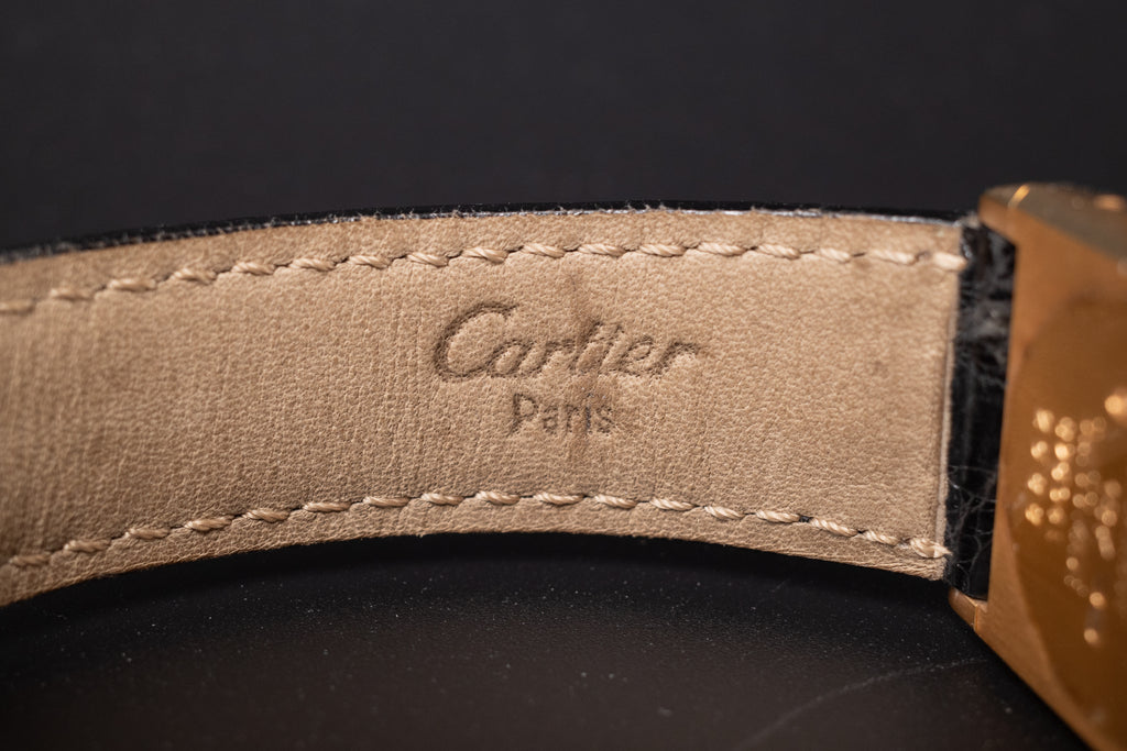 Cartier Tank Arrondie 896041 18KYG Mechanical Unisex Wrist Watch