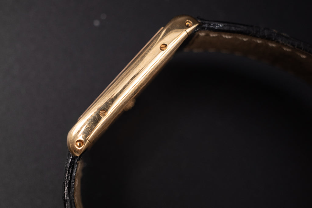 Cartier Tank Arrondie 896041 18KYG Mechanical Unisex Wrist Watch