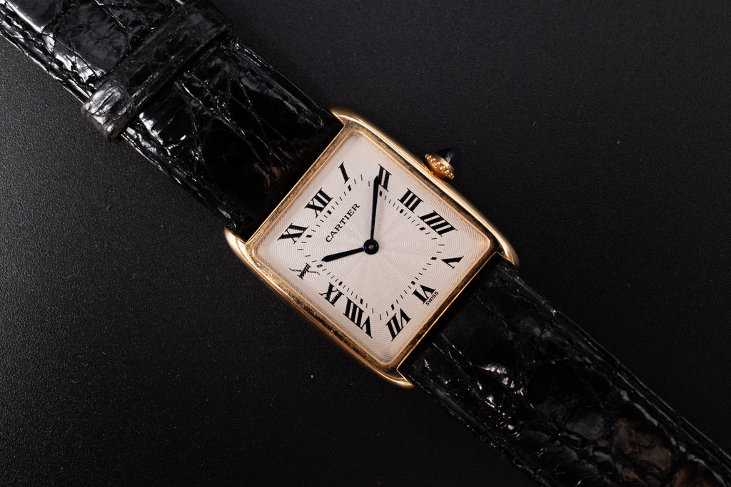 Cartier Tank Arrondie 896041 18KYG Mechanical Unisex Wrist Watch