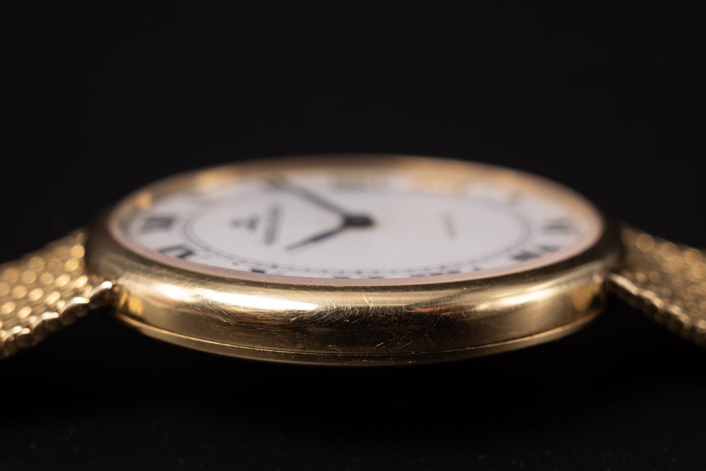 Jaeger-LeCoultre Ellipse Cream Men's Watch - 5002 21 18KYG Mint Condition