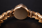 Vintage Omega Cocktail Bracelet Dress Watch 18K Rose Gold Diamond Set