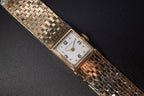 Movado Diamond Ruby Ladies Cocktail Watch 14K Gold Manual Wind