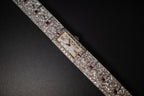 Vintage Ladies Cocktail Platinum Dress Watch W/ Diamonds & Rubies