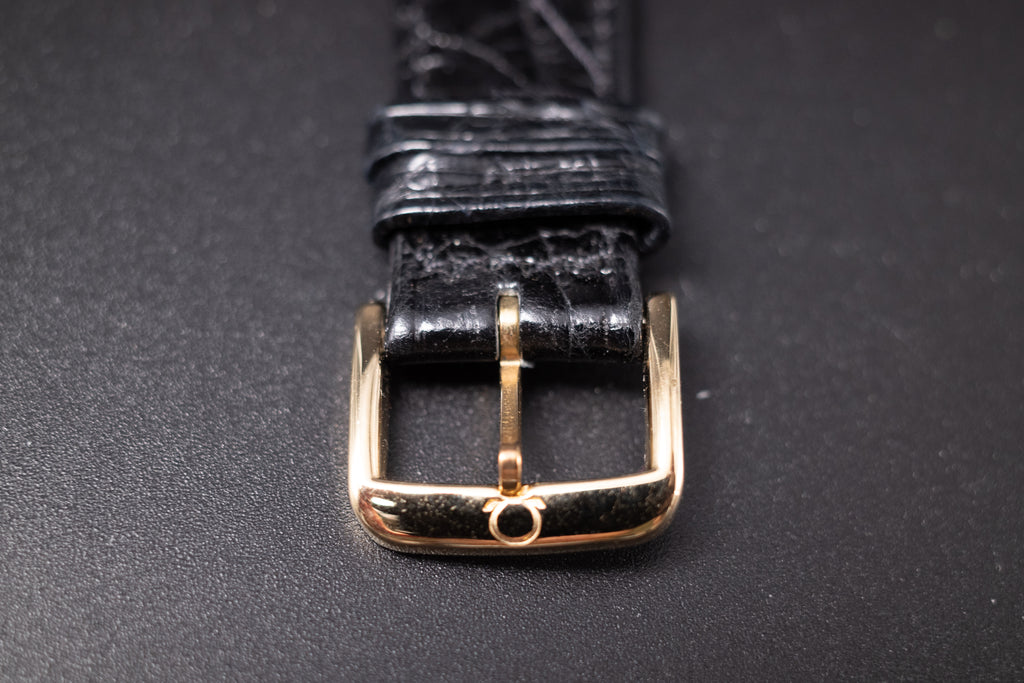 NEW OLD STOCK Omega De Ville 18K YG Unisex Wrist Watch