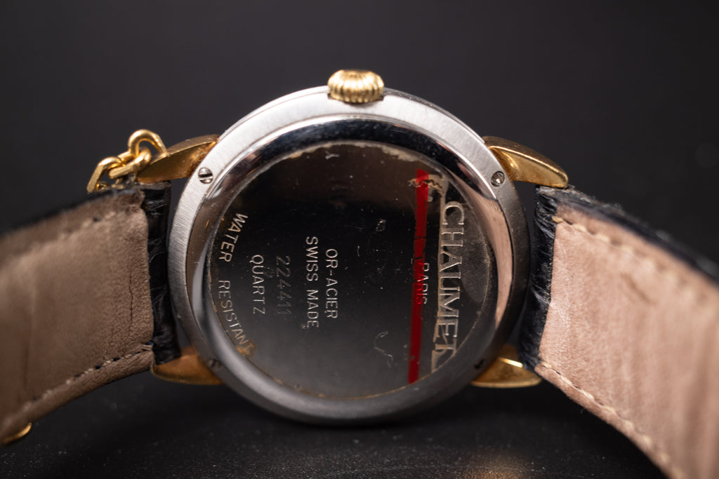 Chaumet 18k and stainless 224411 Mens Dress Wrist Watch from the 2000's