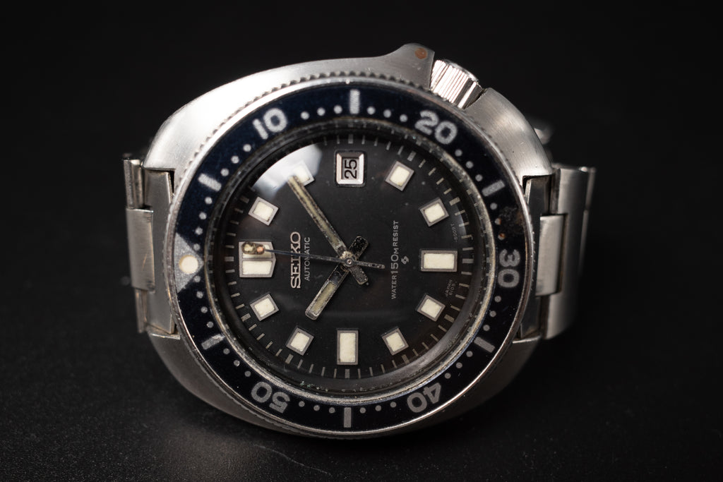 Vintage 1970's Mens Seiko Divers 6105 8119T "Captain Willards", Wrist Watch