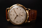 Omega 18K Solid Gold Jumbo Cal 260 Manual Wind Mens Wrist Watch RARE