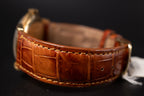 Omega 18K Solid Gold Jumbo Cal 260 Manual Wind Mens Wrist Watch RARE