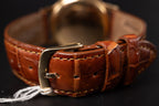 Omega 18K Solid Gold Jumbo Cal 260 Manual Wind Mens Wrist Watch RARE