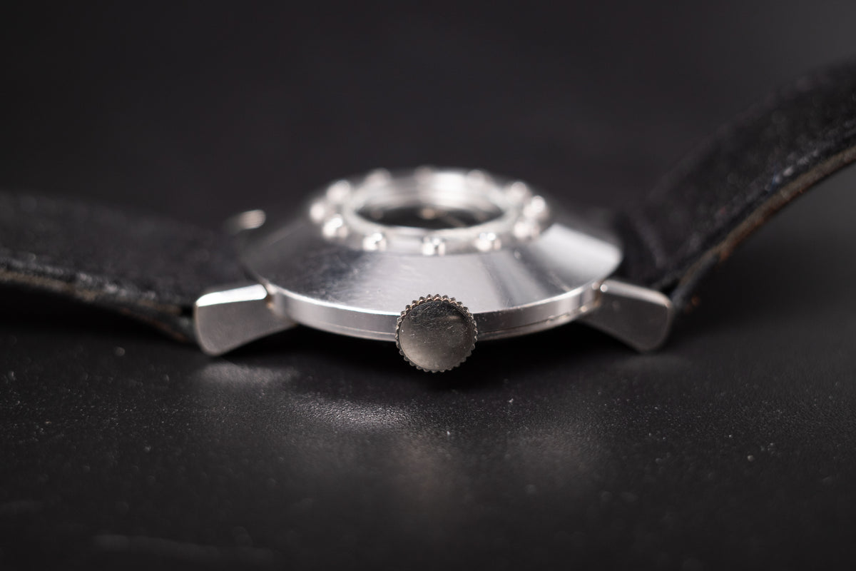 Vintage LeCoultre 14KWG Beau Brummel Unisex Dress Watch from the 60s W/ Diamonds