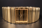 Piaget Polo 7131 C 701 18K Yellow Gold Gadroon Dial 1980s Unpolished