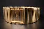 Piaget Polo 7131 C 701 18K Yellow Gold Gadroon Dial 1980s Unpolished