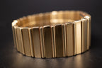 Piaget Polo 7131 C 701 18K Yellow Gold Gadroon Dial 1980s Unpolished