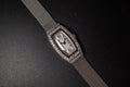 Vintage Patek Phillipe Ladies Tank Art Deco Diamond and Sapphire Bezel VERY RARE