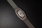 Vintage Patek Phillipe Ladies Tank Art Deco Diamond and Sapphire Bezel VERY RARE