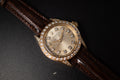 Vintage Rolex Ladies Oyster Perpetual Signed Serpico Y Laino 18KYG Wrist Watch