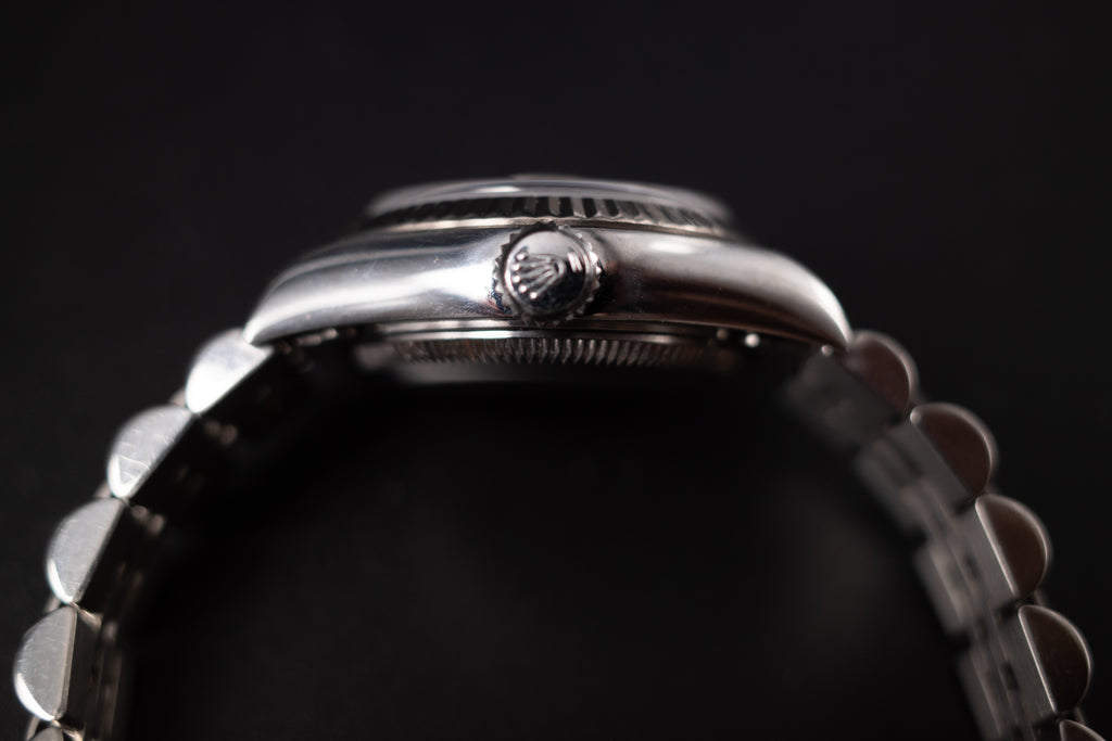 Rolex 79174 Ladies Datejust Fluted Bezel Original Diamond Dial W/Box + Manual