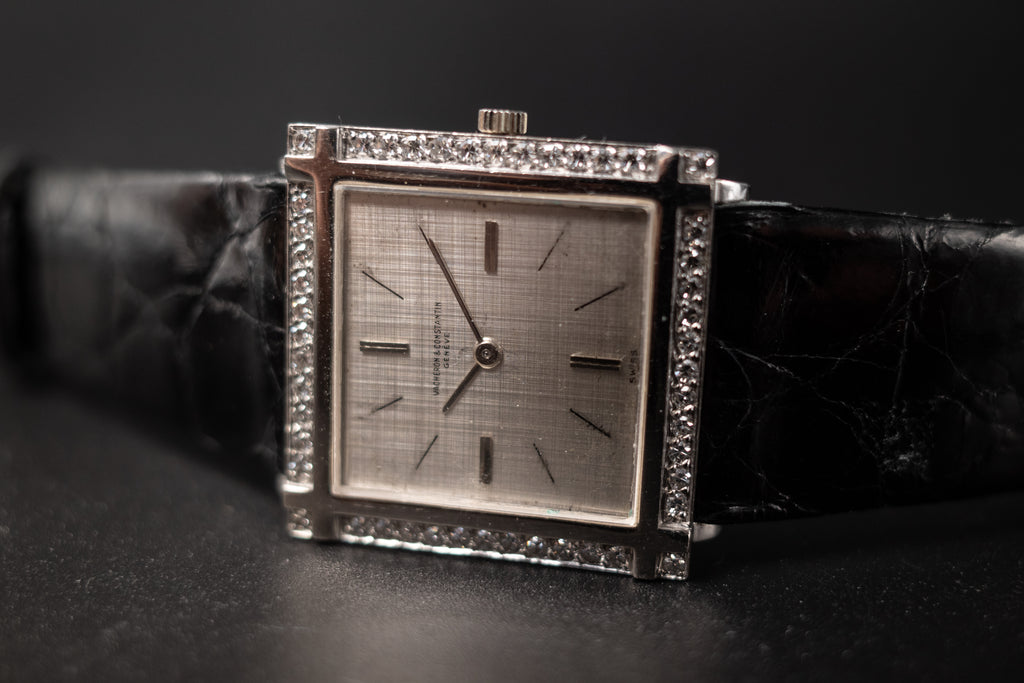 Vacheron Constantin Vintage Diamond Set 18KWG Manual Dress Watch Swiss Ref. 6783