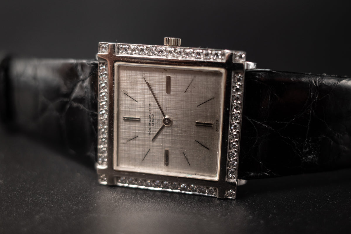 Vacheron Constantin Vintage Diamond Set 18KWG Manual Dress Watch Swiss Ref. 6783