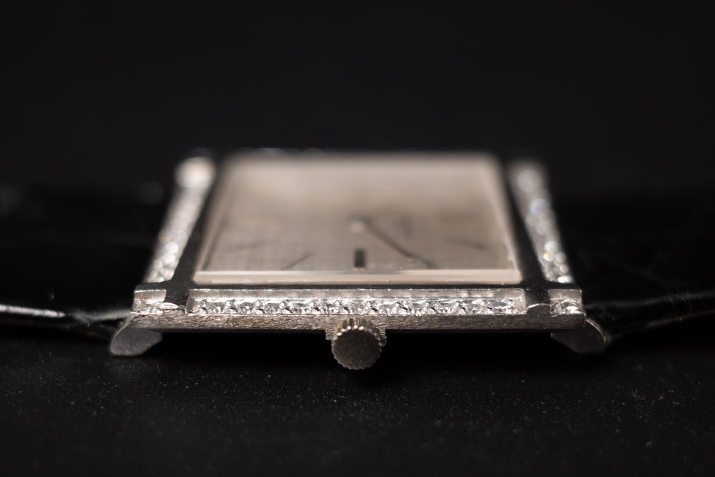 Vacheron Constantin Vintage Diamond Set 18KWG Manual Dress Watch Swiss Ref. 6783