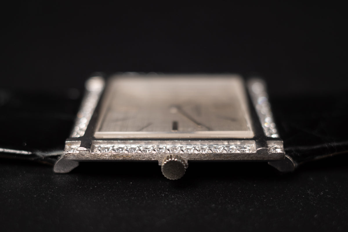Vacheron Constantin Vintage Diamond Set 18KWG Manual Dress Watch Swiss Ref. 6783