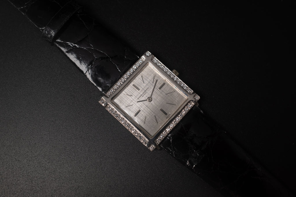 Vacheron Constantin Vintage Diamond Set 18KWG Manual Dress Watch Swiss Ref. 6783
