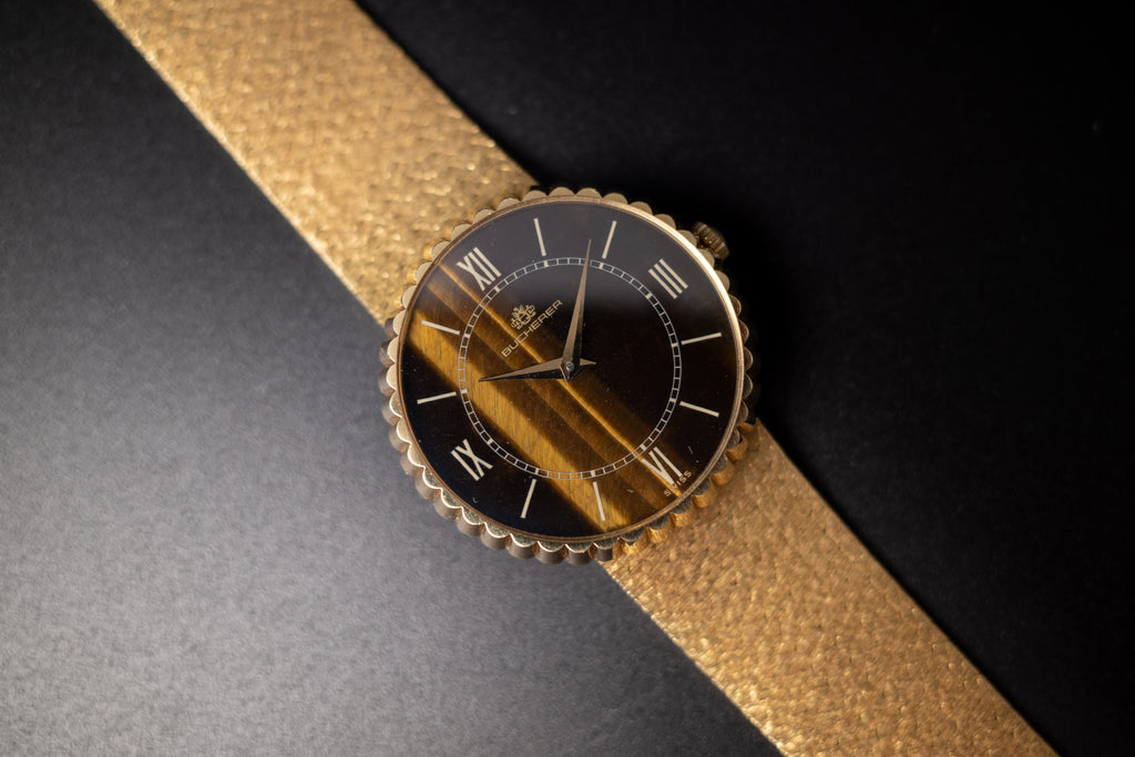 Bucherer 18KYG "OCC" Certified Mens Wrist Watch