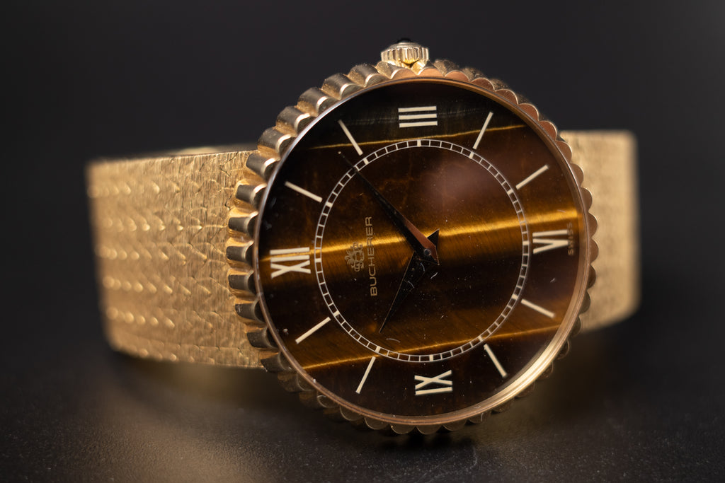 Bucherer 18KYG "OCC" Certified Mens Wrist Watch