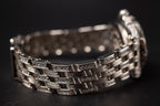 Breitling 18KWG Cockpit Lady J7135649 Factory Diamond Full Set Limited 5 Pieces