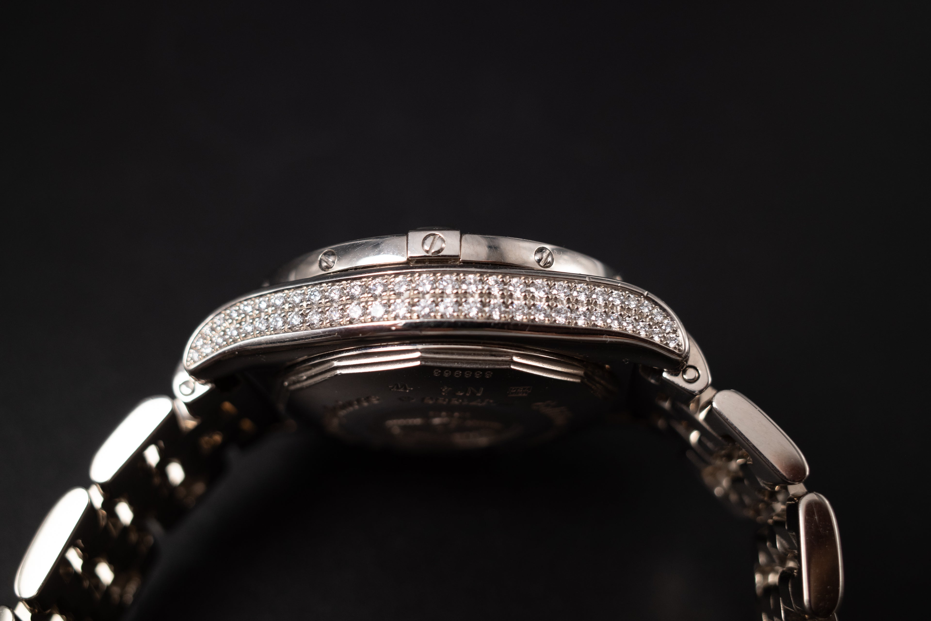 Breitling 18KWG Cockpit Lady J7135649 Factory Diamond Full Set Limited 5 Pieces