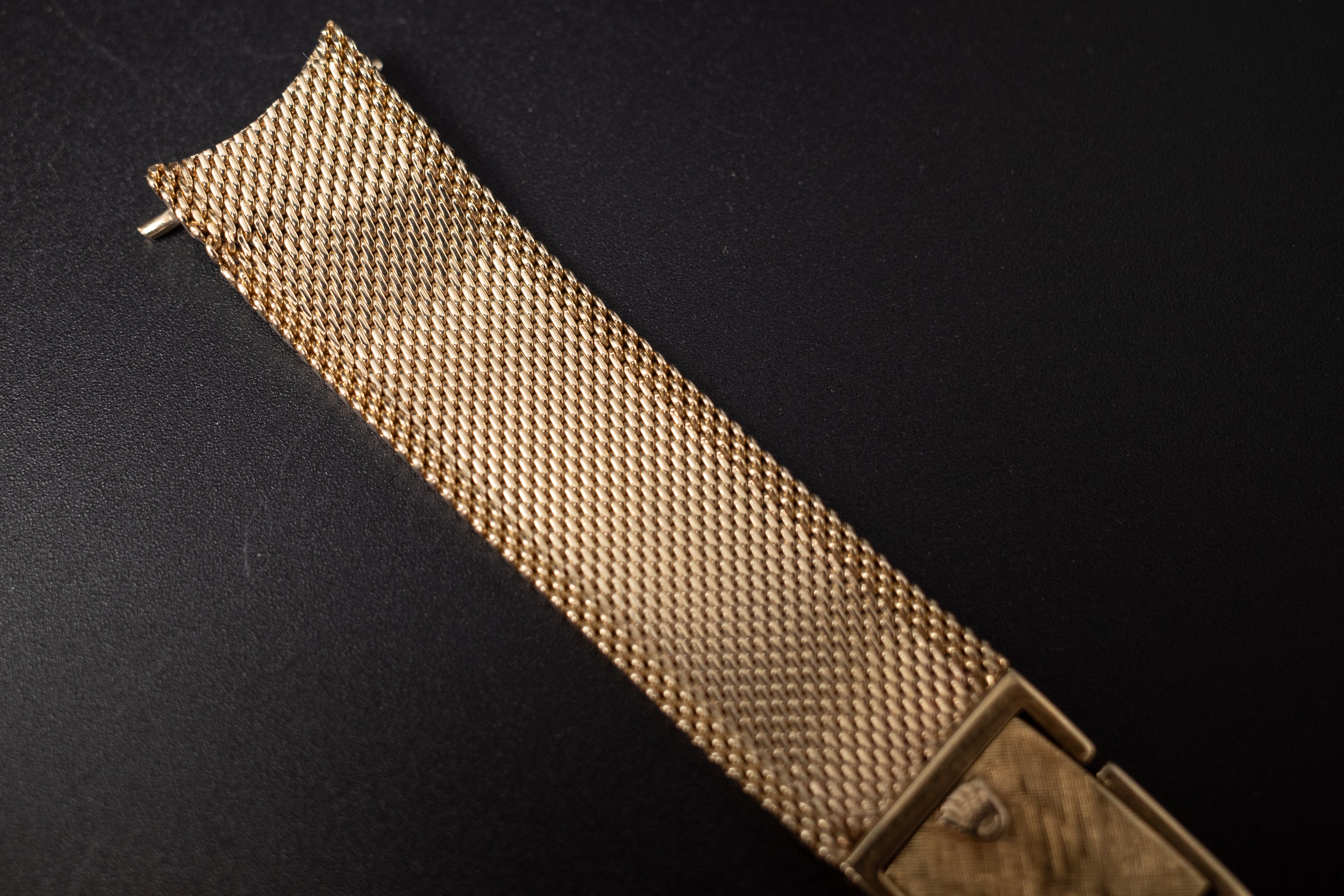 Vintage Rolex 14KYG Original Bracelet Clasp Very Rare 17mm