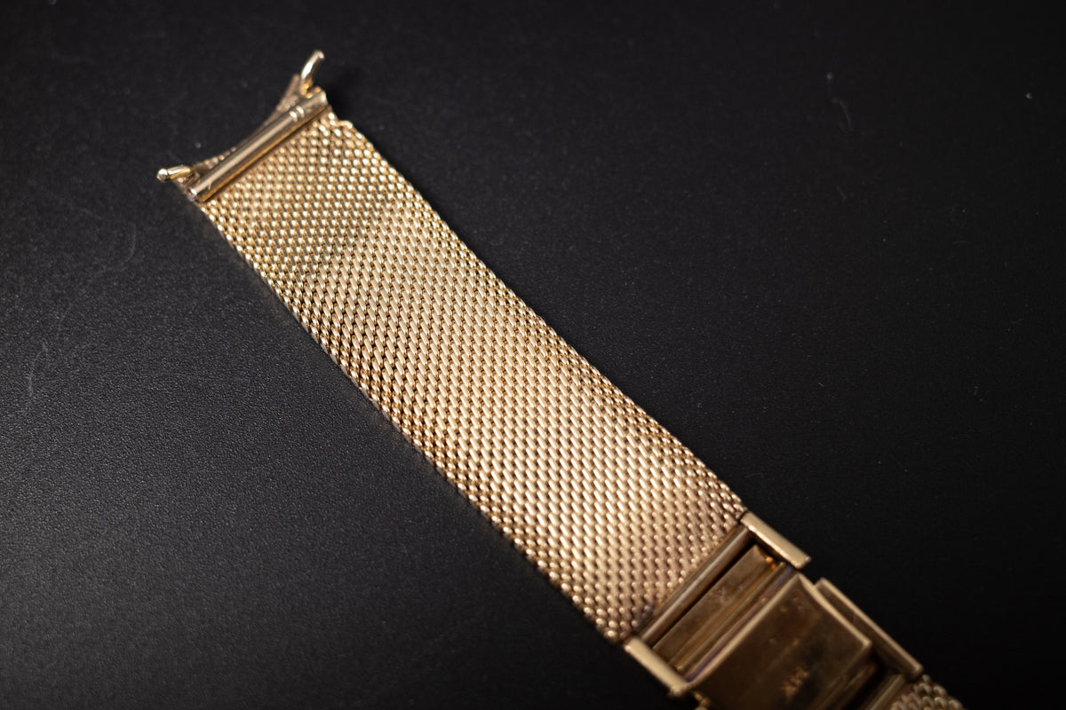 Vintage Rolex 14KYG Original Bracelet Clasp Very Rare 17mm