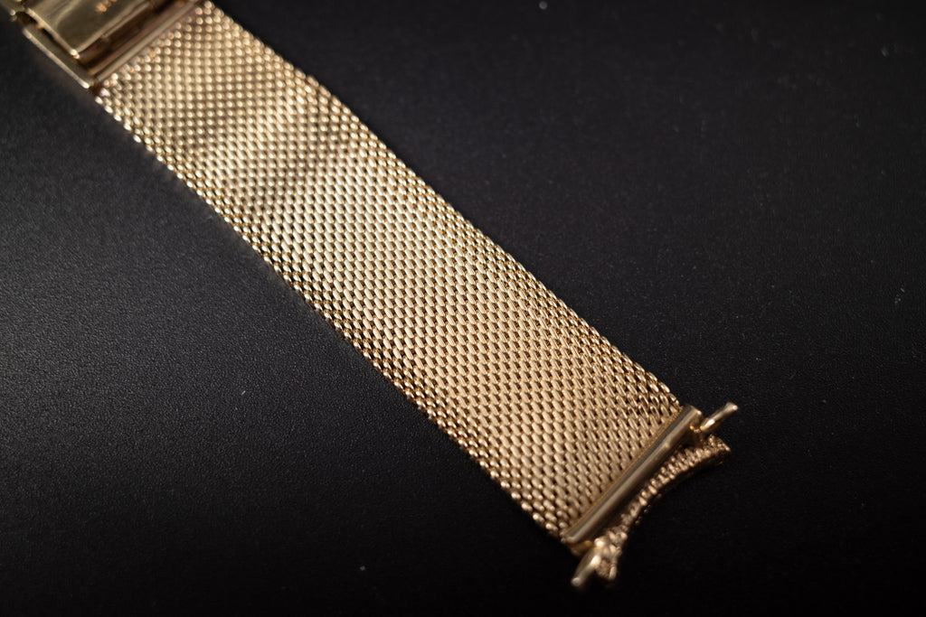 Vintage Rolex 14KYG Original Bracelet Clasp Very Rare 17mm