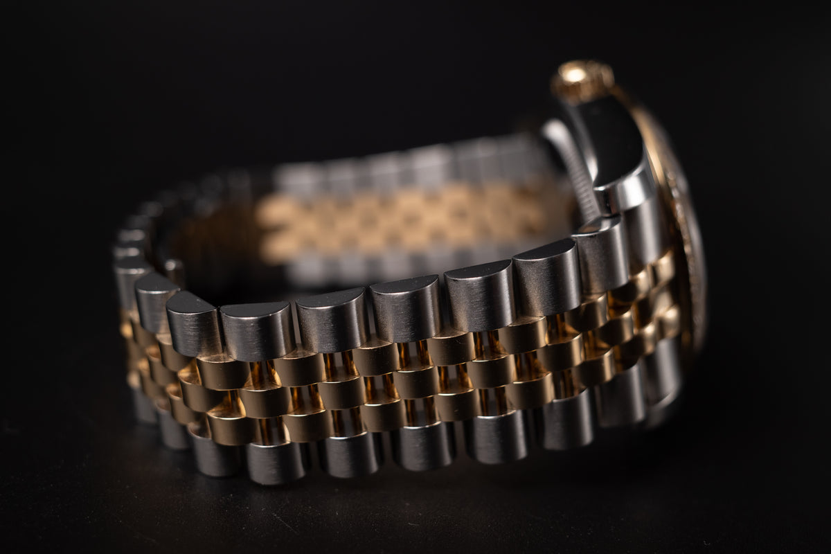 Rolex Datejust 116243 Two-Tone Factory Diamond Dial & Bezel Jubilee Bracelet w/ Box