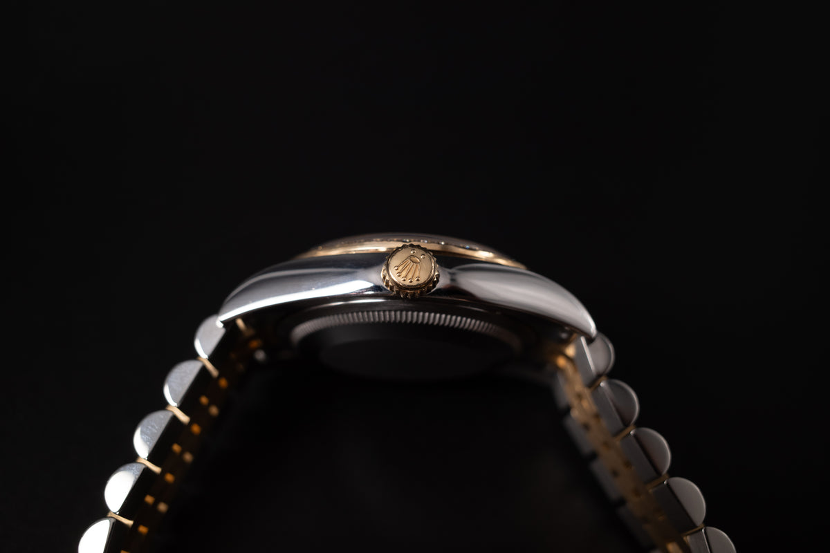 Rolex Datejust 116243 Two-Tone Factory Diamond Dial & Bezel Jubilee Bracelet w/ Box
