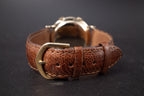 Vintage LeCoultre Memovox Alarm 14K Gold Filled Mens Watch Automatic Bumper Cal K825