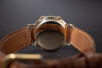 Vintage LeCoultre Memovox Alarm 14K Gold Filled Mens Watch Automatic Bumper Cal K825