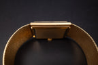 Vintage Bueche Girod Solid 18KYG Unisex Wrist Watch Lapis+Diamond Dial
