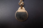 Bulgari 18K Yellow White Gold Scorpio Zodiac Scorpion Pendant Medallion
